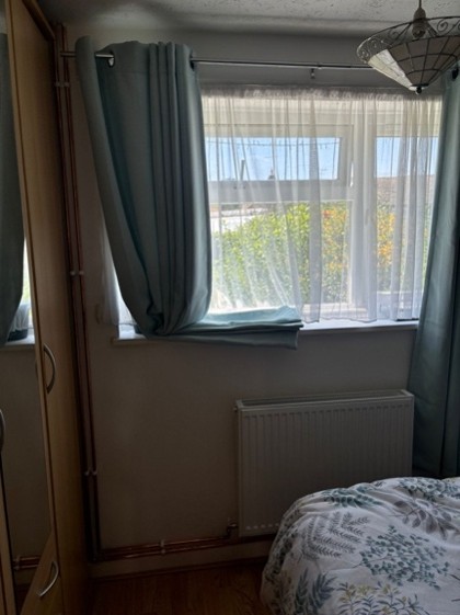 New Stelrad panel radiator installed in bedroom, Nassington