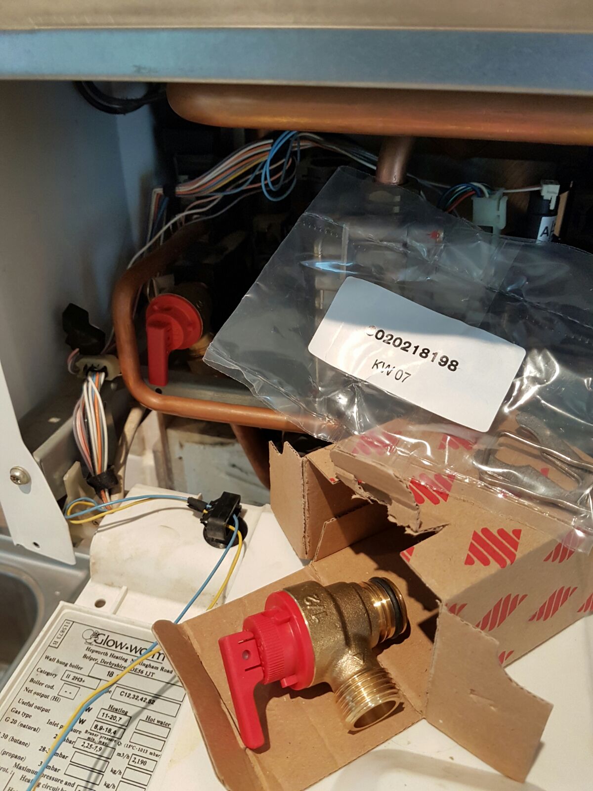 Gas service and breakdown by Henman Dunn